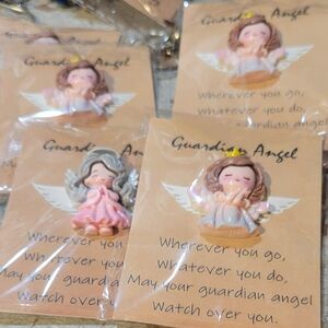 Guardian Angel Resin Pin - Set Of 4